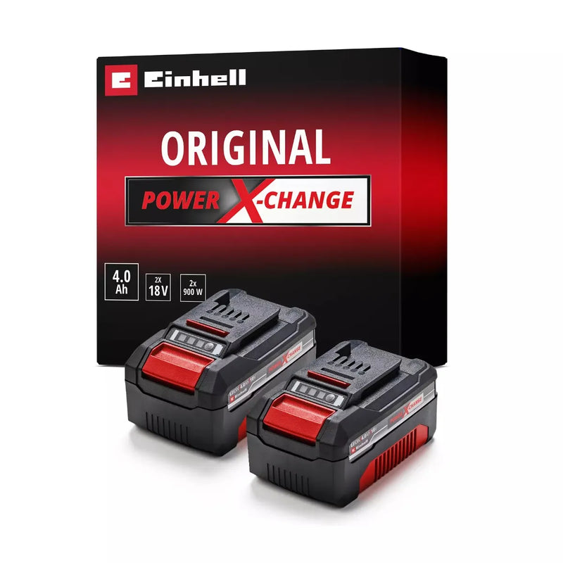 Pack 2 baterias 18v 4.0 ah (4511489) - EINHELL
