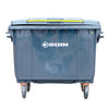 CONTENEDOR DE BASURA CON RUEDAS GRIS 770 LTS.