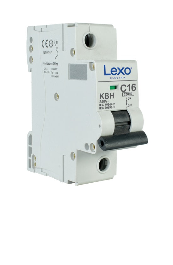 INTERRUPTOR AUTOMÁTICO 1X16A CURVA C 25kA