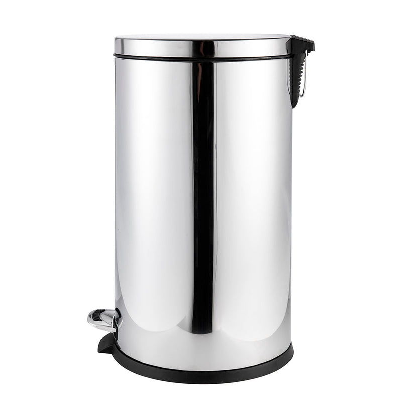 BASURERO ACERO INOXIDABLE CIERRE SUAVE 40 LTS SOIN