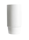 Portalampara E14 plastico bornera Blanco