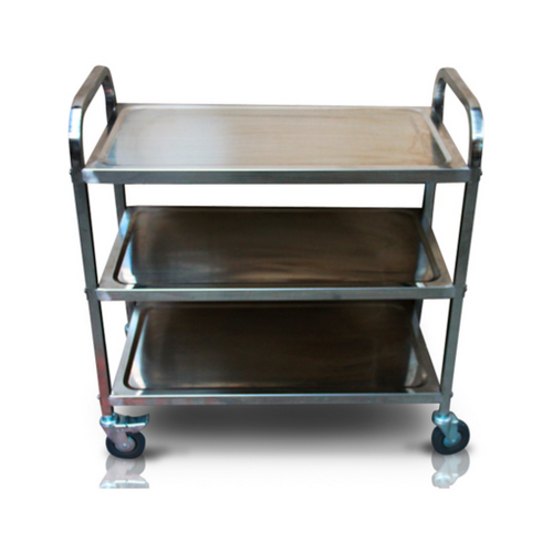 CARRO ACERO INOXIDABLE – 45x90x85cm