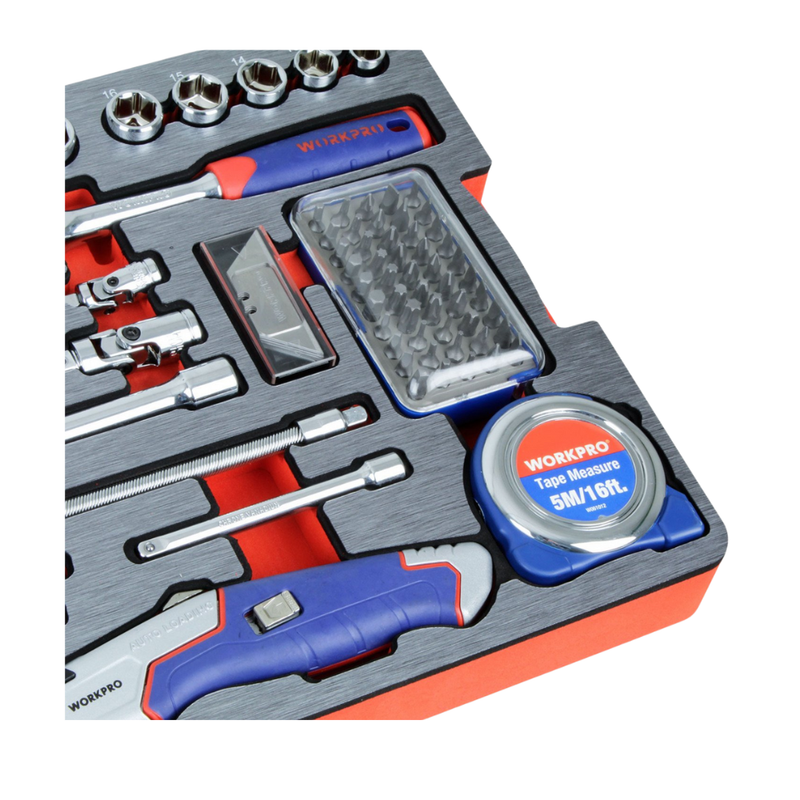 JUEGO DE HERRAMIENTAS COMBINADAS 110 PIEZAS
