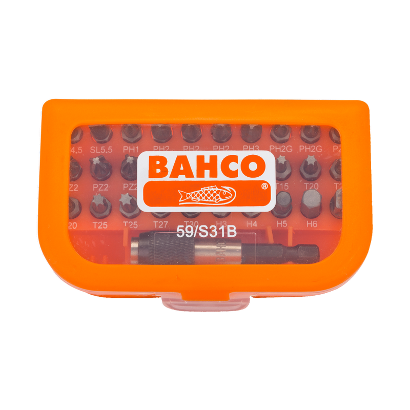 JGO PUNTAS Y ADAPTADOR 31 PZ BAHCO 59/S31B