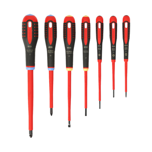 Juego Atornilladores Planos y Pozidriv 7 Piezas 1000V Bahco