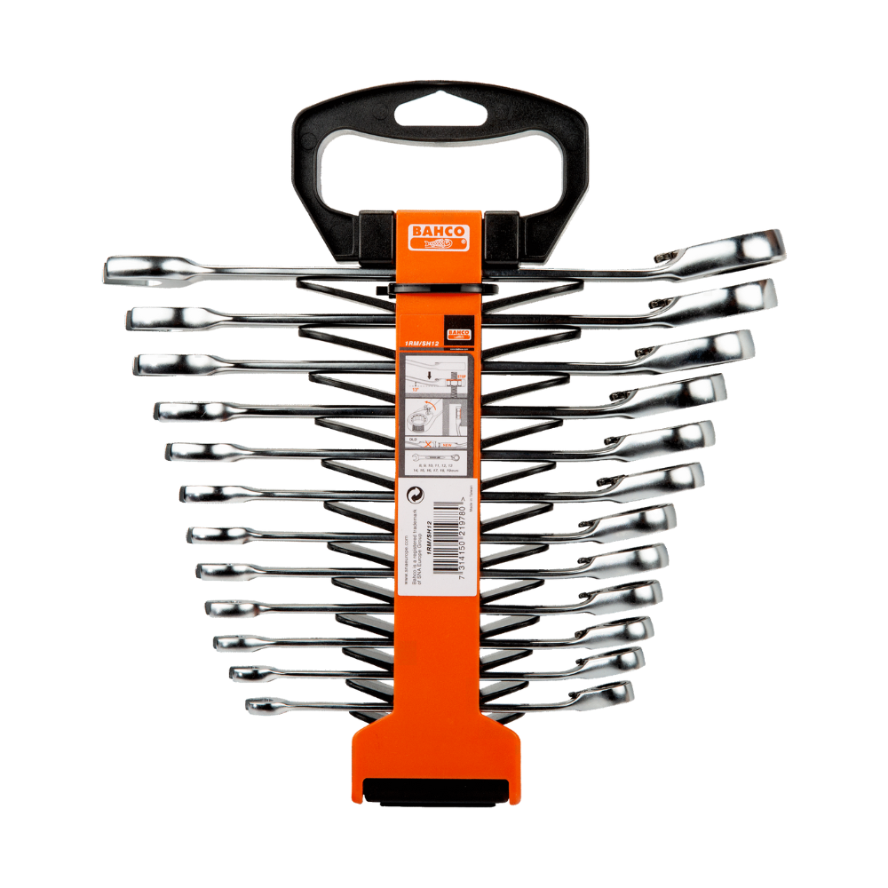 Juego Llaves Punta Corona Chicharra 12 Piezas BAHCO