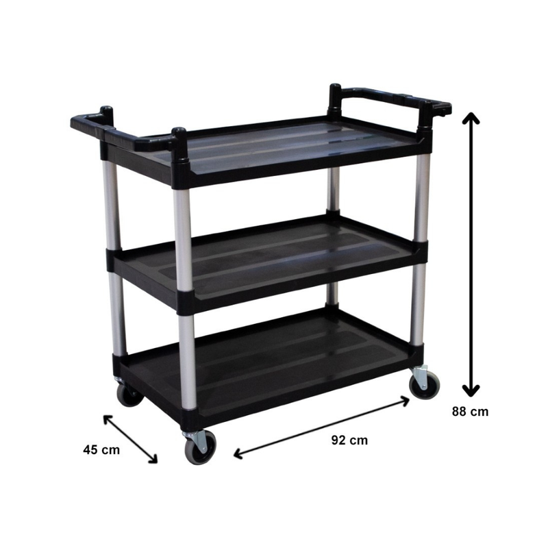 CARRO NEGRO – 70KG – 92x45x88cm