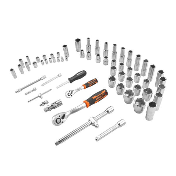 Carro porta herramientas para taller 6 cajones 163 piezas Wokin