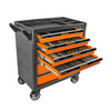 Carro porta herramientas para taller 6 cajones 163 piezas Wokin