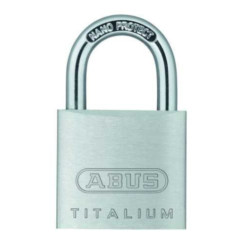 candado aluminio titalium 64ti/30 kd blis sens (62717-0) ABUS