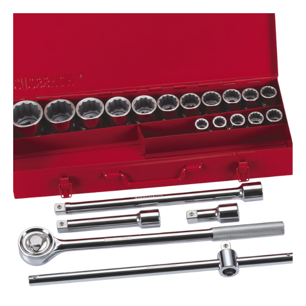 DADO CROSSMAN #99-086 3/4 DR (HEX.) 17 A 50 MM + 3 CAJAS DE TARUGOS