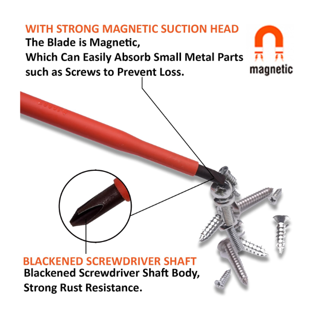 Set de herramientas aisladas 8 piezas 1000V HARDEN