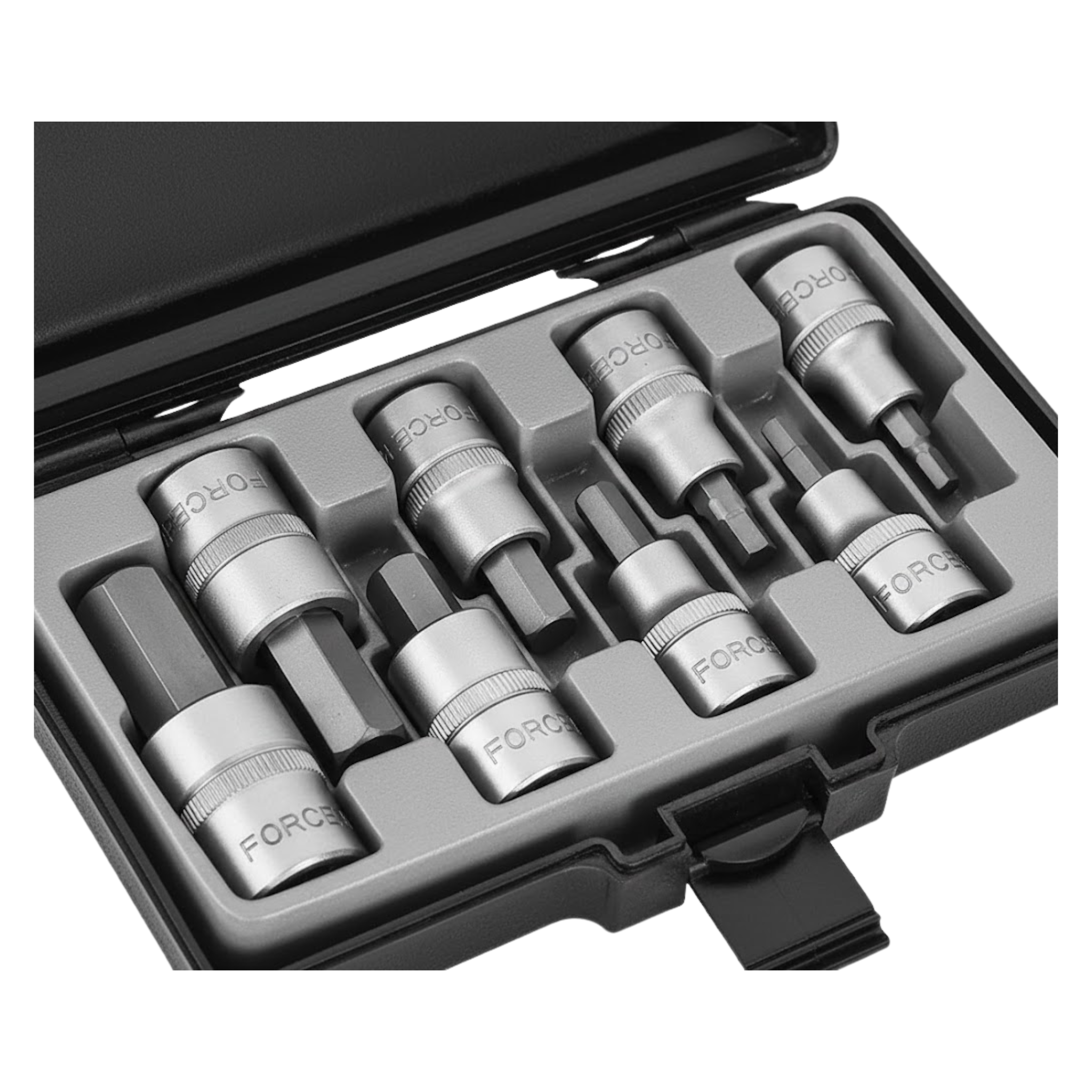 Jgo. dados allen 5-17 mm. (4091) - FORCE