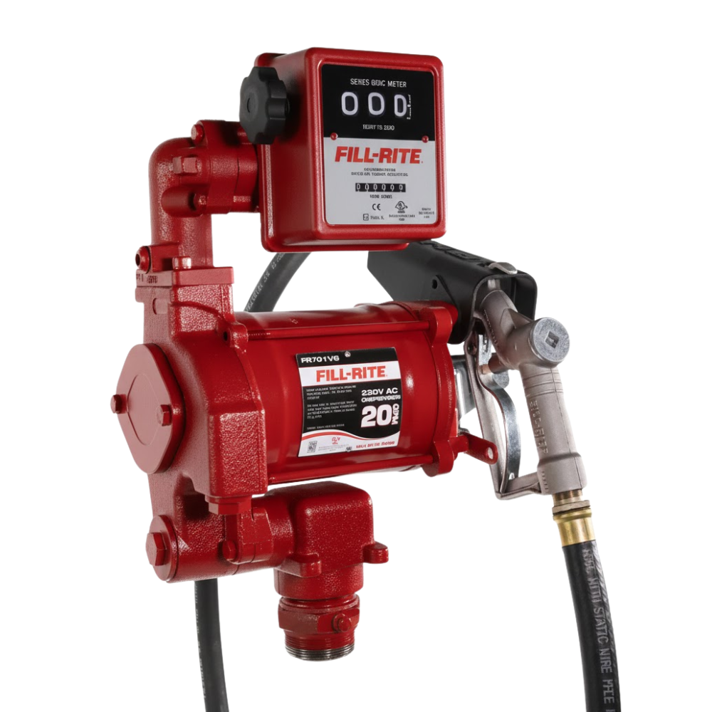 Bomba 220 v.caudal 18 gpm. c/medidor (fr701vgl) - FILL