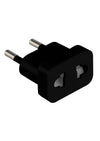 Adaptador americano Negro