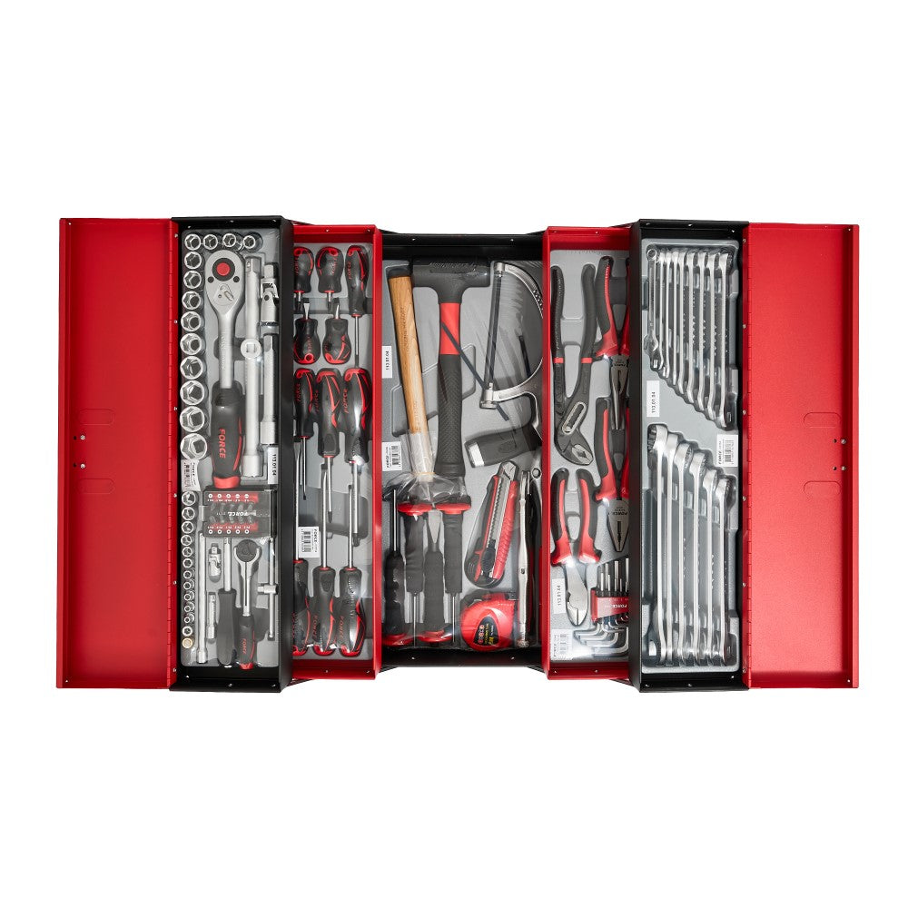 Caja de 4 bandejas 101 herramientas (50235-101) - FORCE