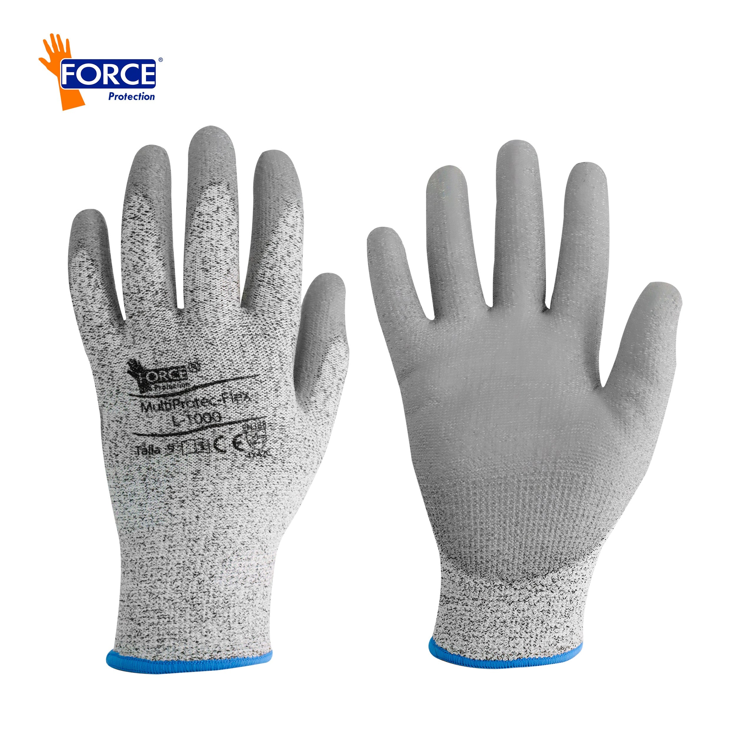 GUANTE MULTI-PROTEC FLEX NITRIL L-1000 GRIS 8