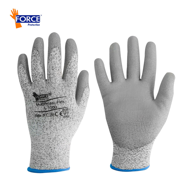 GUANTE MULTI-PROTEC FLEX NITRIL L-1000 GRIS 10