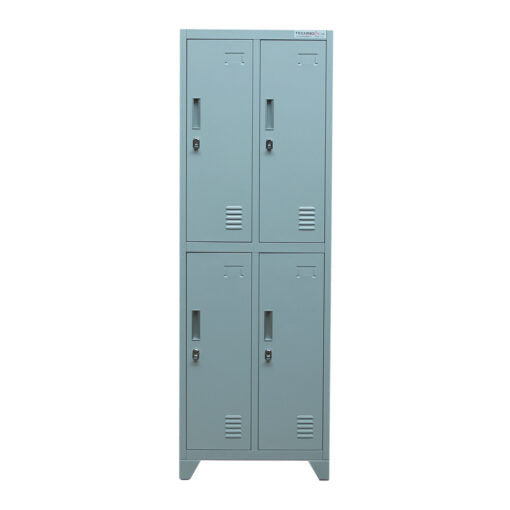 LOCKER 2 CUERPOS 4 CASILLEROS