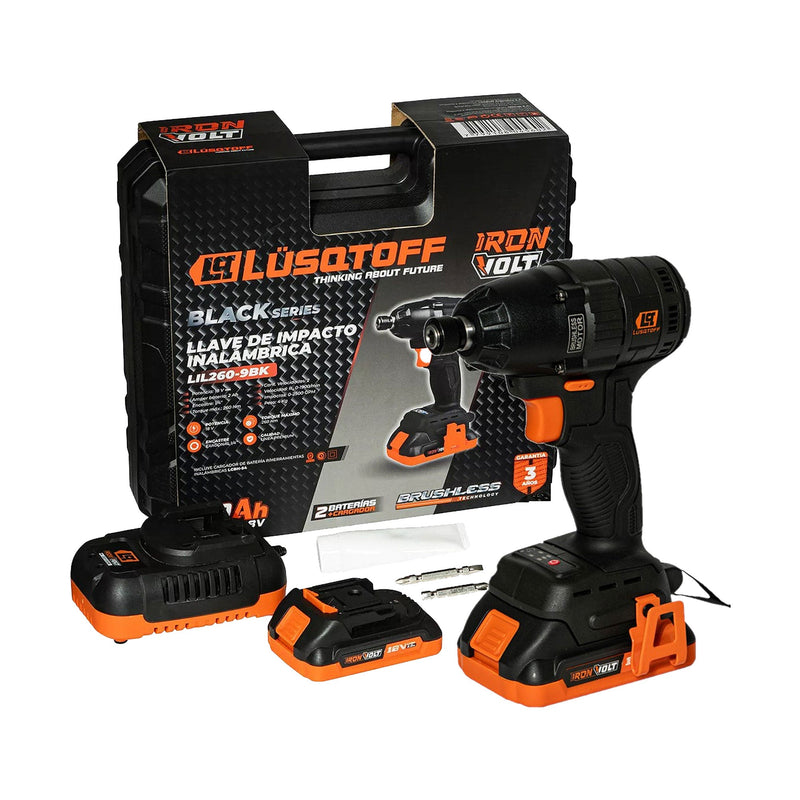 Kit atornillador de impacto inalámbrico