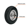 RUEDA COMPLETA FIERO (TRUPER) LIGERA C/EJE LATERAL. DIAMETRO 10" # LLN-10L (45902)