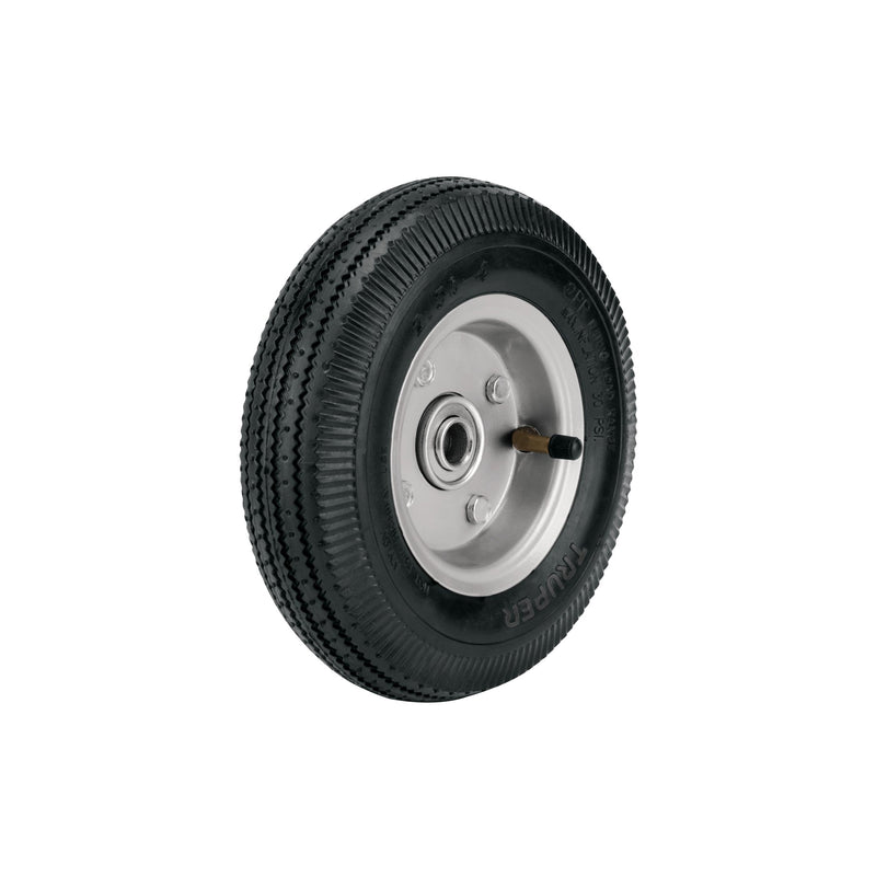 RUEDA COMPLETA FIERO (TRUPER) LIGERA C/EJE LATERAL. DIAMETRO 8" # LLN-8L (45901)