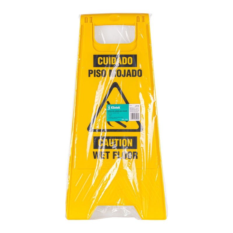 SEÑALETICA TRUPER PISO MOJADO PLEGABLE ALTURA 62 CM. # RESBA-60P (23020)