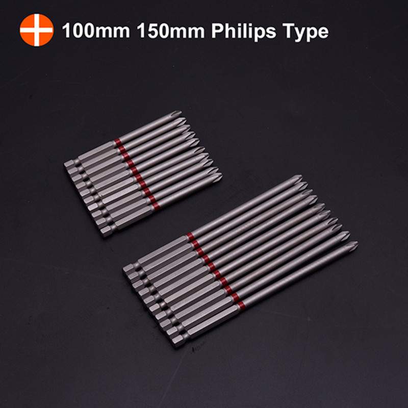 Punta paleta destornillador bit SL3X50mm 10 piezas Harden