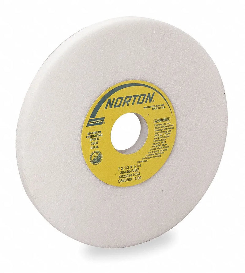 Piedra recta blanca 7x1/4x1.1/4 a-80 (10057645) - NORTON