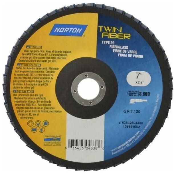 Disco laminado 7.0 gr.120 twinfiber (10097794) - NORTON
