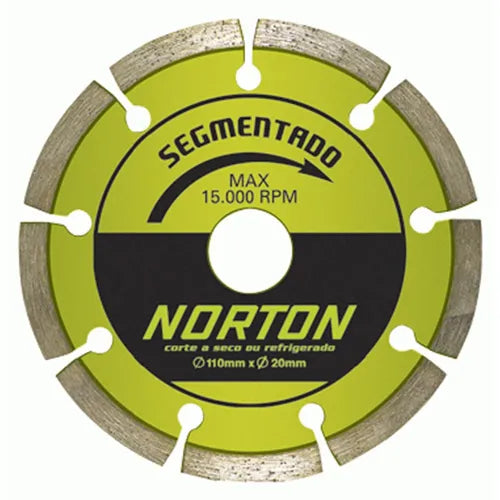 Disco diamantado 9 segmentado (15039697) - NORTON