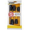 Jgo. destornill. torx m/rojo 7pzas (90895148) - FELO
