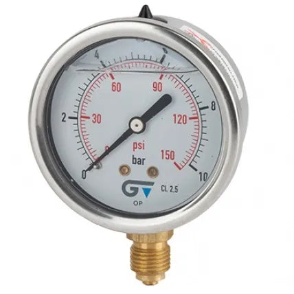 Manometro100bar/1500 lb glicerina (3822 100) - GENEBRE