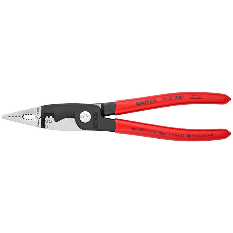 Alicate p/instalaciones electricas 10 (1382200) - KNIPEX