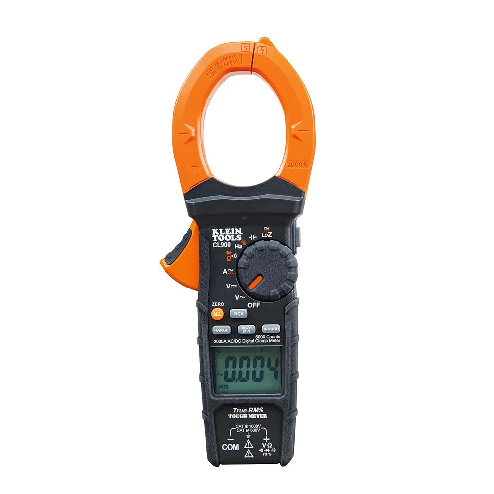 Amperimetro de tenaza 2.000a ac/dc (cl900) - KLEIN TOOLS
