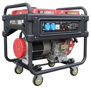 Generador diesel 5.0kva 220vac (dg6500e) - LIFAN