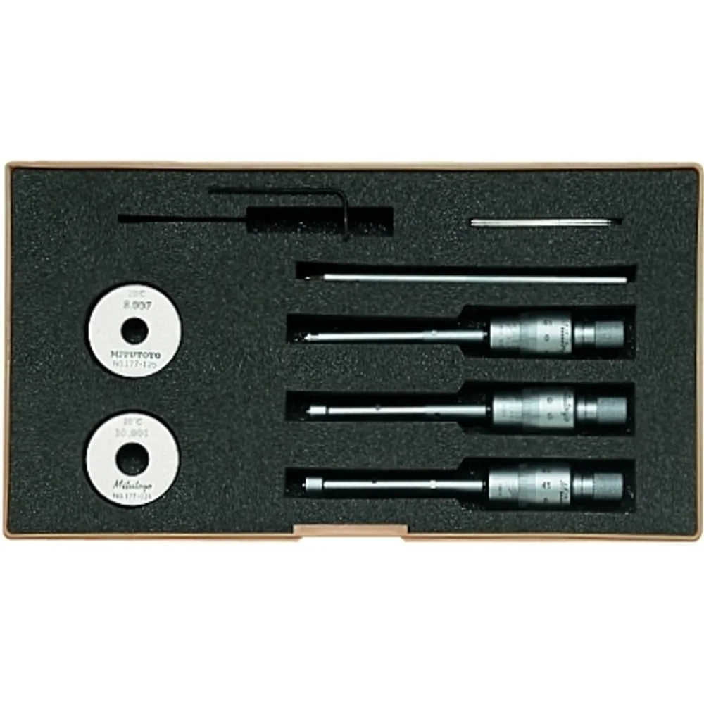Jgo. micrometros int. 6 - 12 mm. (368-911) - MITUTOYO