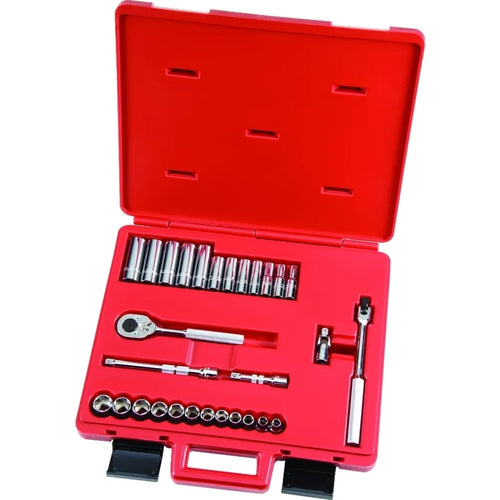 Jgo. dados 3/8 8 -19 mm cort./lar. (j52220) - PROTO