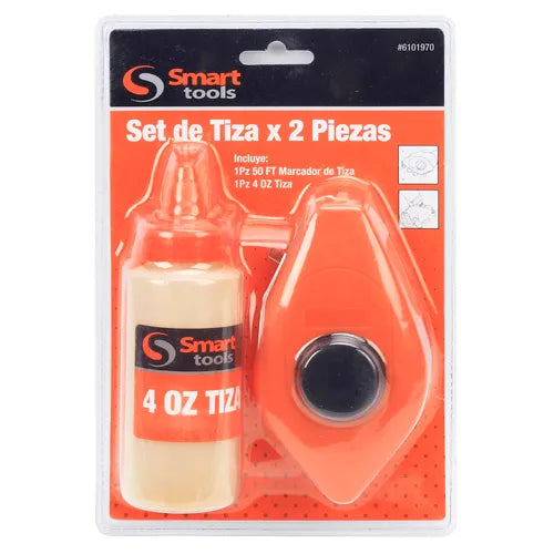 TIZADOR CAJA PLASTICA 15 MTS. C/TIZA