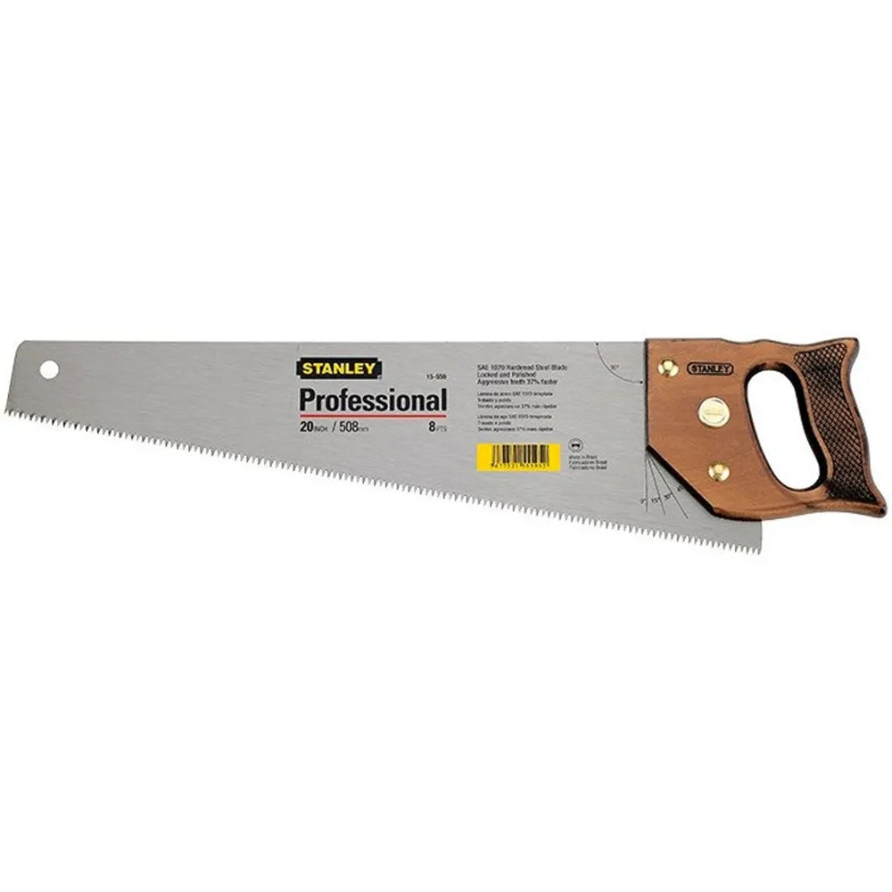 Serrucho carpintero 18 8 dtes. (15-558) - STANLEY