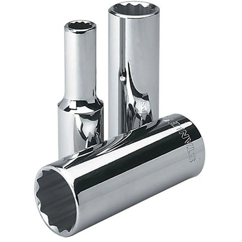 Dado largo 1/2 de 12 mm. poligonal (4-86-420) - STANLEY