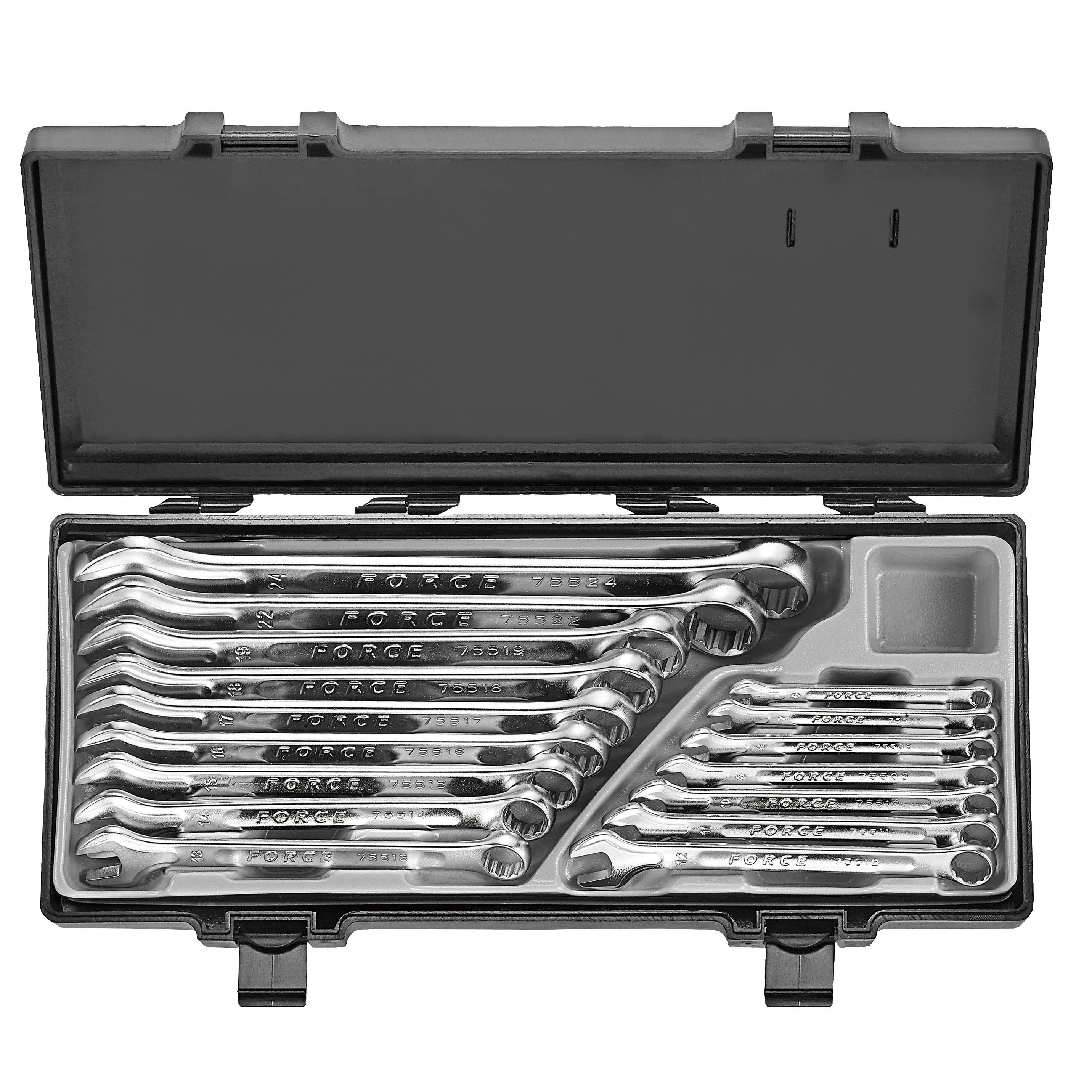 Jgo. llaves pta.-corona 6-24mm. 16pzs.