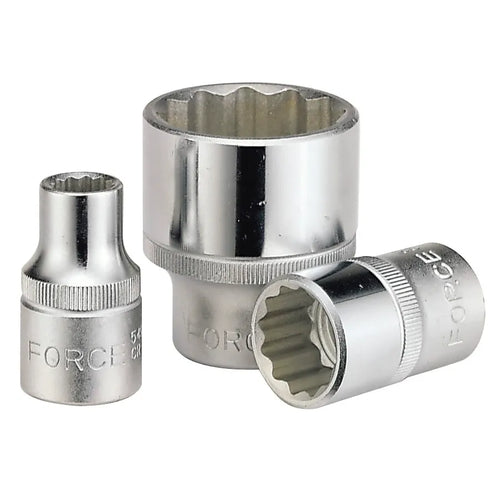 Dado 1/2 de 19 mm. poligonal (54919) - FORCE