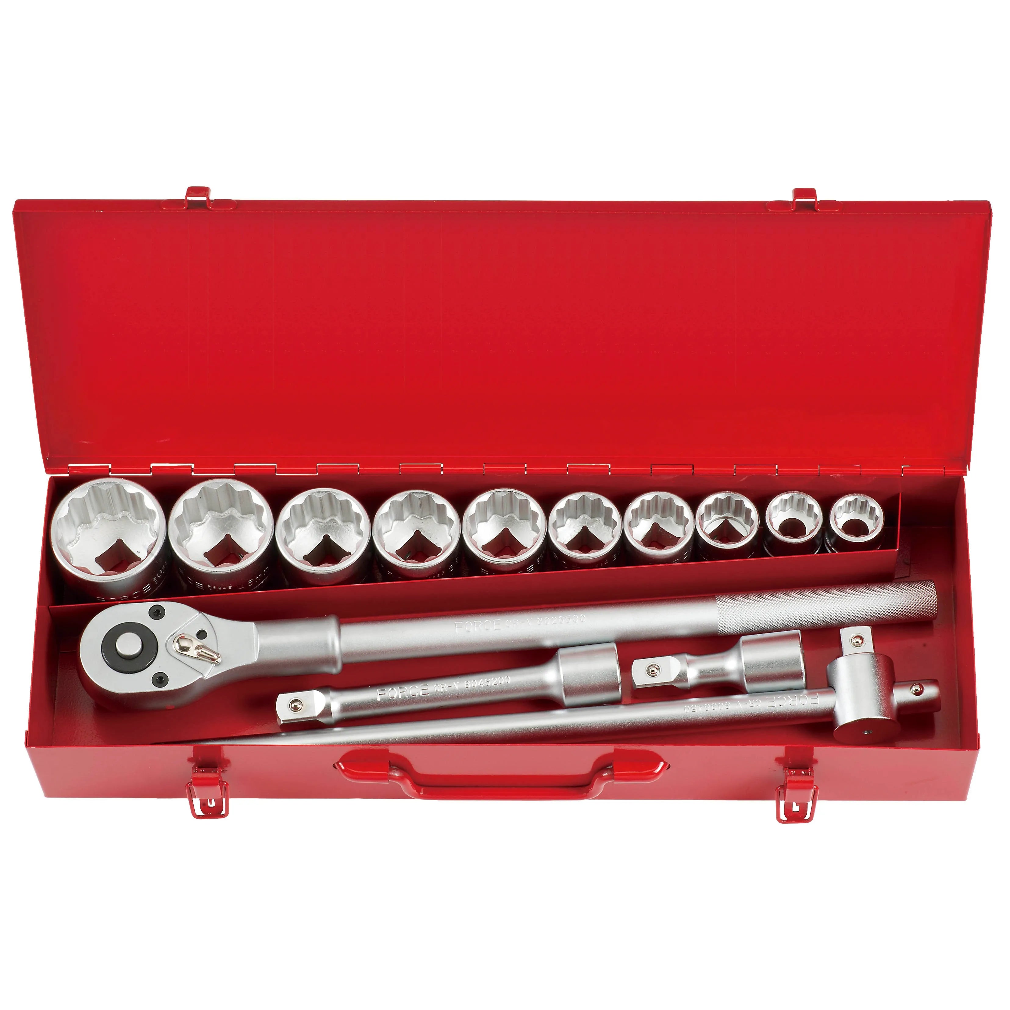 Jgo. dados []3/4 22-50 mm. (6141) - FORCE