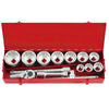 Jgo. dados 1 36-80 mm. (8141) - FORCE
