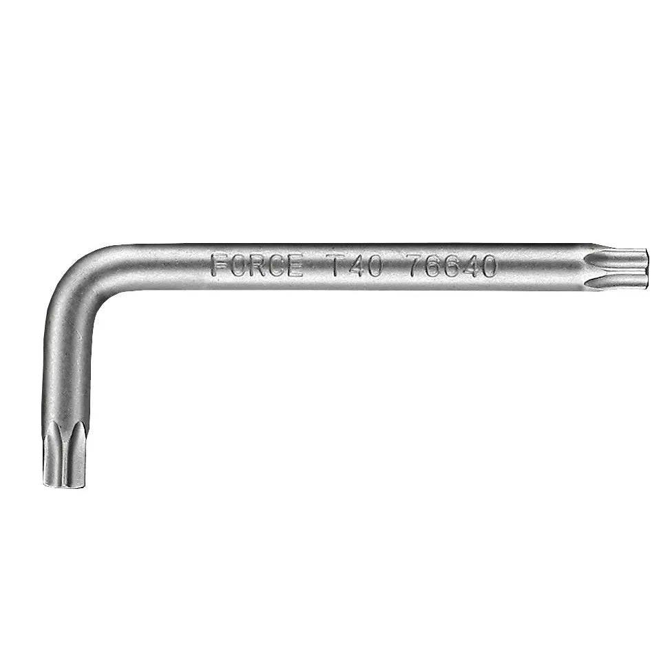 Llave torx t-27 corta perforada (76727) - FORCE