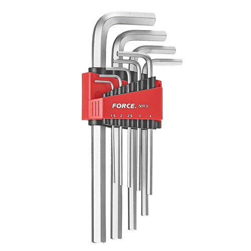 Jgo. llaves allen 1.5-10 mm. larga (5093l) - FORCE