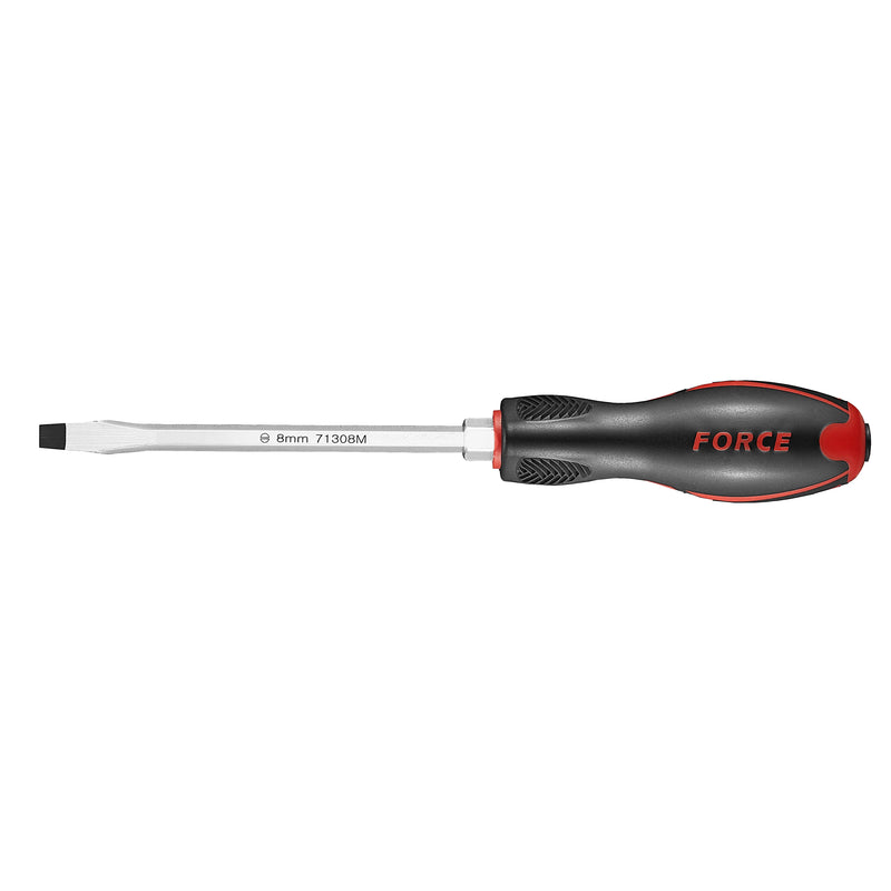 Destornillador plano de 10x200 mm. (71310m) - FORCE