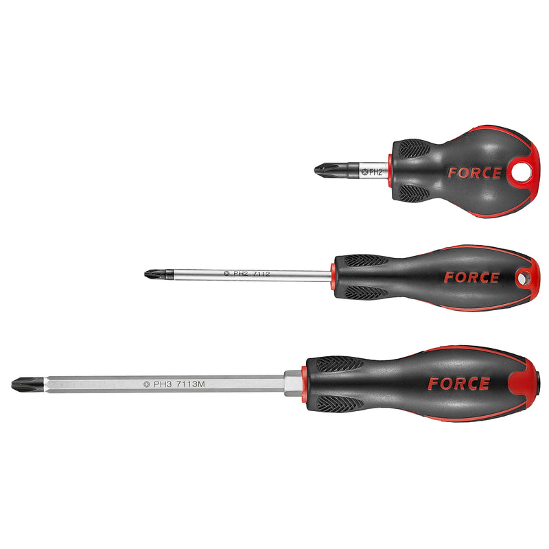 Destornillador cruz #1x25 mm. (7111bs) - FORCE