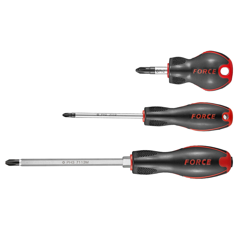 Destornillador cruz pozidriv #2x25 mm. (7122bs) - FORCE